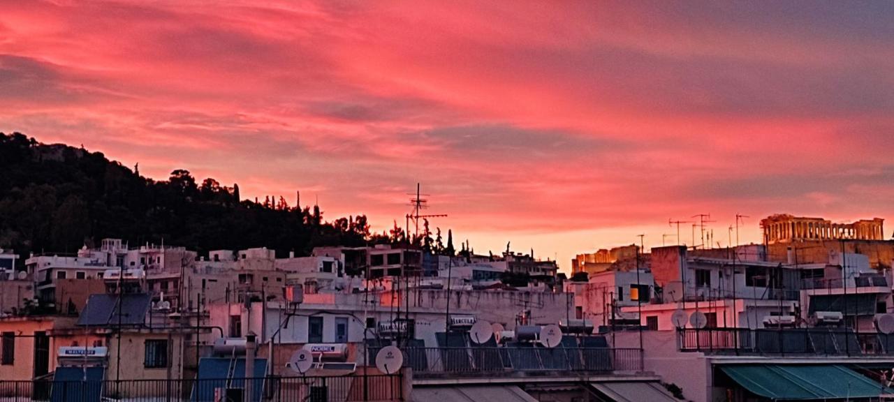 Rooftop Studio, Acropolis View! Ateny Zewnętrze zdjęcie